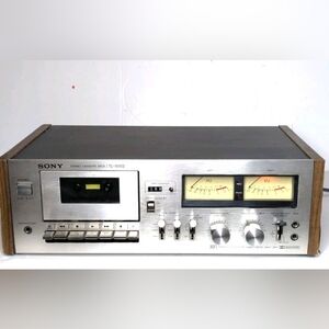 Vintage Sony Stereo Cassette Deck TC-199SD Partially Working for Parts/Repair